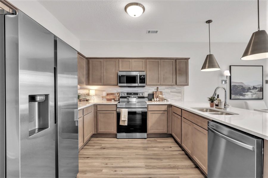 Representative furnished interior of a home built from the The Denmark by RTS Homes in The Pointe at Villages on Marne, Hinesville (Image 8).