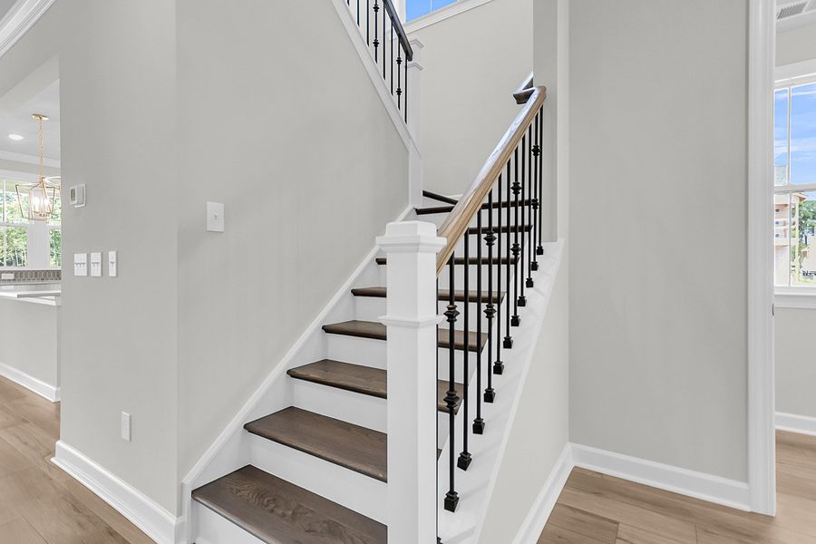 Spacious, unfurnished interior of a new home in Pineland Preserve, Summerville (Image 38). Spacious, unfurnished interior of a new home in Pineland Preserve, Summerville (Image 38).