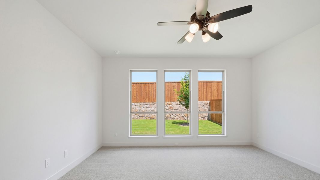Spacious, unfurnished interior of a new home in The Heights at Uptown Celina, Celina (Image 20).