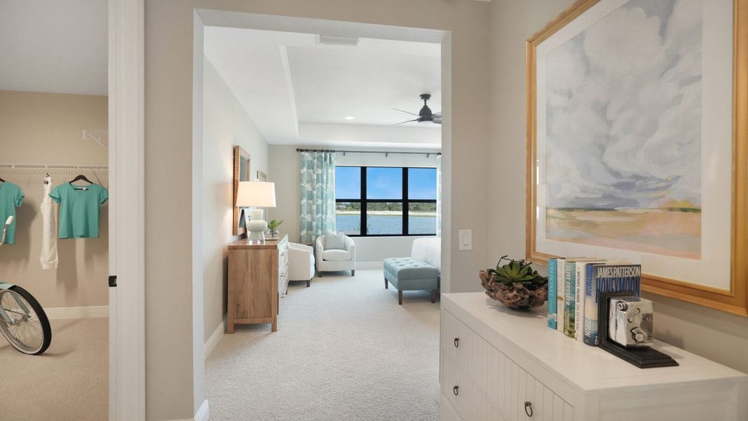 Furnished interior view inside a new home in Grand Park Real Estate and Homes for Sale in Sarasota, FL - Neal Communities, Sarasota (Image 12).