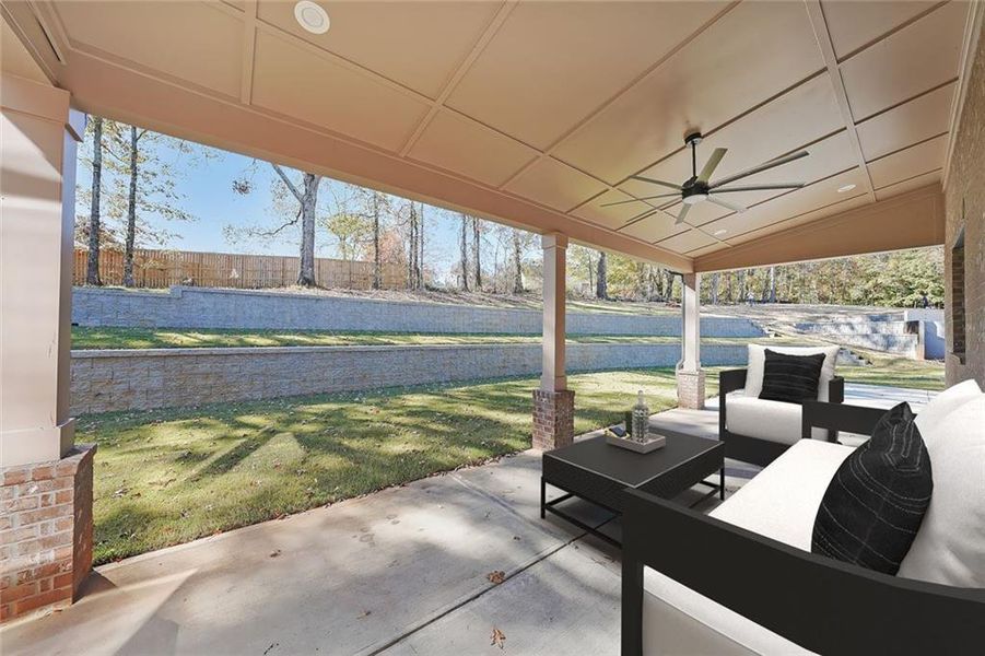 Exterior details and patio area of a home in , Auburn (Image 26). Exterior details and patio area of a home in , Auburn (Image 26).