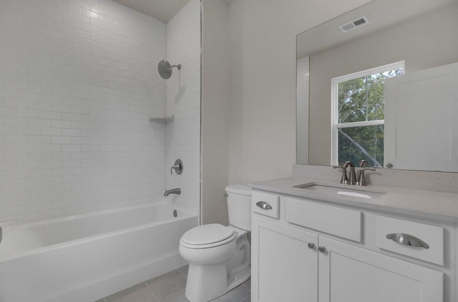 Furnished interior view inside a new home in , Johns Island (Image 10).