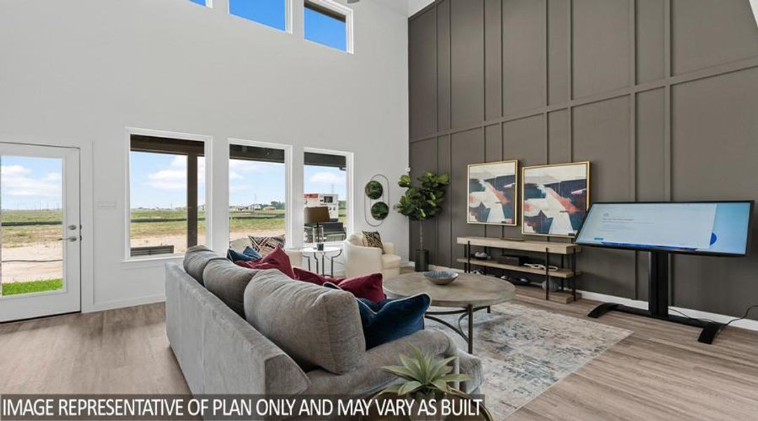 Furnished interior view inside a new home in Mill Creek Estates, Magnolia (Image 17). Furnished interior view inside a new home in Mill Creek Estates, Magnolia (Image 17).