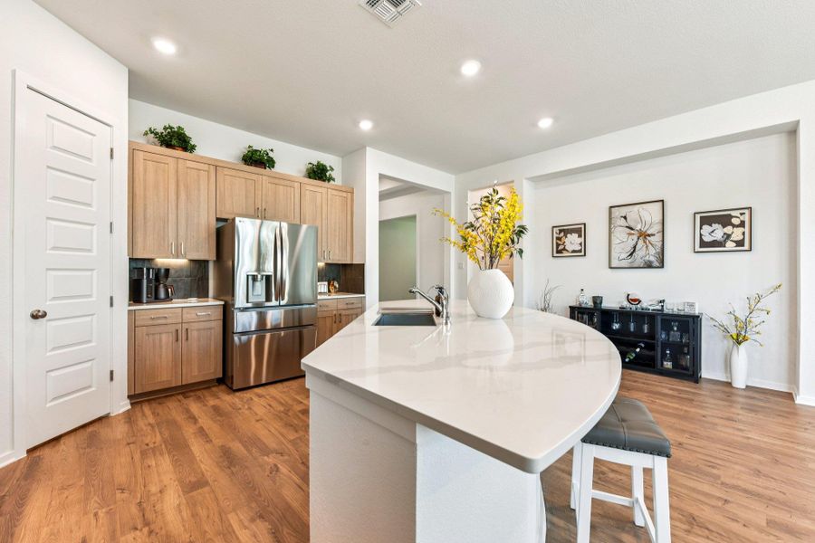 Furnished interior view inside a new home in Highland Village, Georgetown (Image 19).