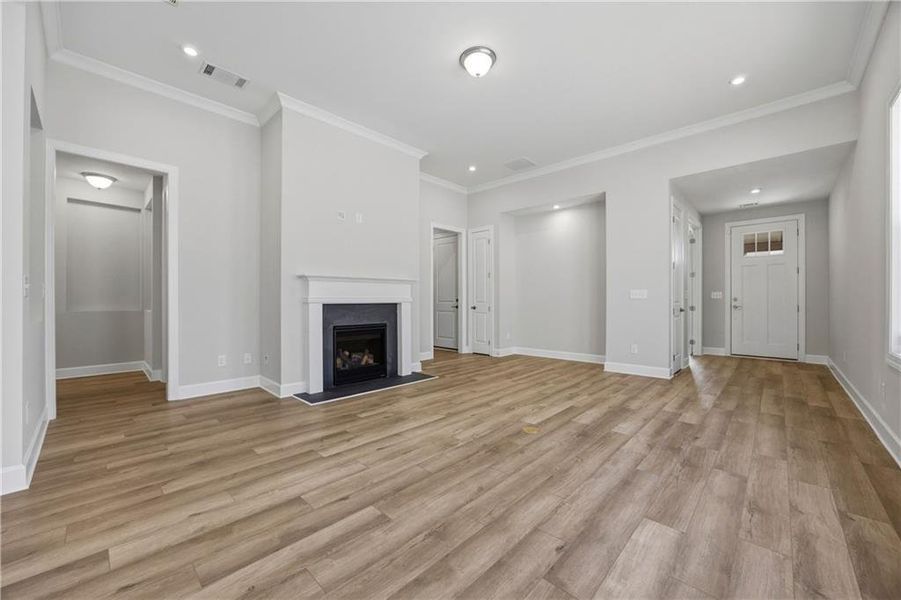 Spacious, unfurnished interior of a new home in Cresswind Georgia at Twin Lakes, Hoschton (Image 13). Spacious, unfurnished interior of a new home in Cresswind Georgia at Twin Lakes, Hoschton (Image 13).