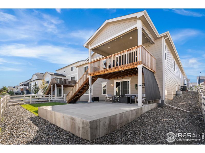 Exterior details and patio area of a home in , Castle Rock (Image 4).
