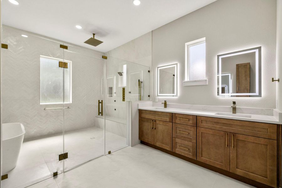 Furnished interior view inside a new home in , Tomball (Image 4). Furnished interior view inside a new home in , Tomball (Image 4).