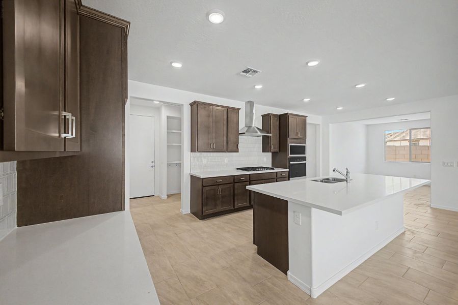 Furnished interior view inside a new home in Las Ventanas, Goodyear (Image 3).