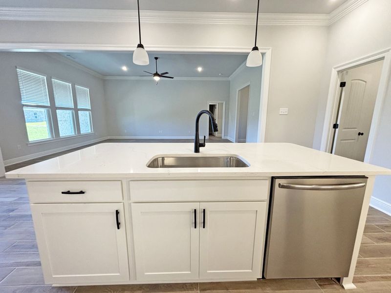 Close-up of interior finishes inside a home in Natureview, Freeport (Image 15).