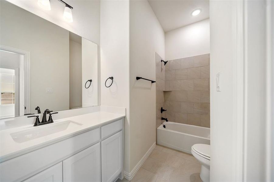 Furnished interior view inside a new home in Fairview Meadows, New Fairview (Image 4). Furnished interior view inside a new home in Fairview Meadows, New Fairview (Image 4).