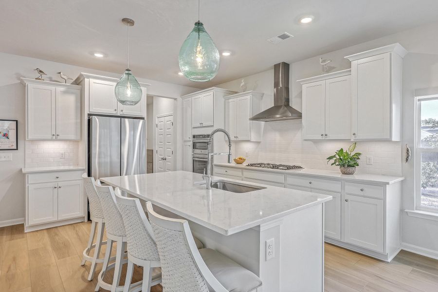 Furnished interior view inside a new home in Horizons at Summers Corner | 55+: The Legends, Summerville (Image 5).