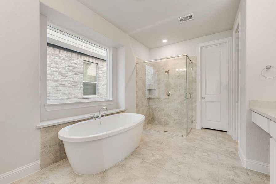 Furnished interior view inside a new home in Monterra, Rockwall (Image 8). Furnished interior view inside a new home in Monterra, Rockwall (Image 8).