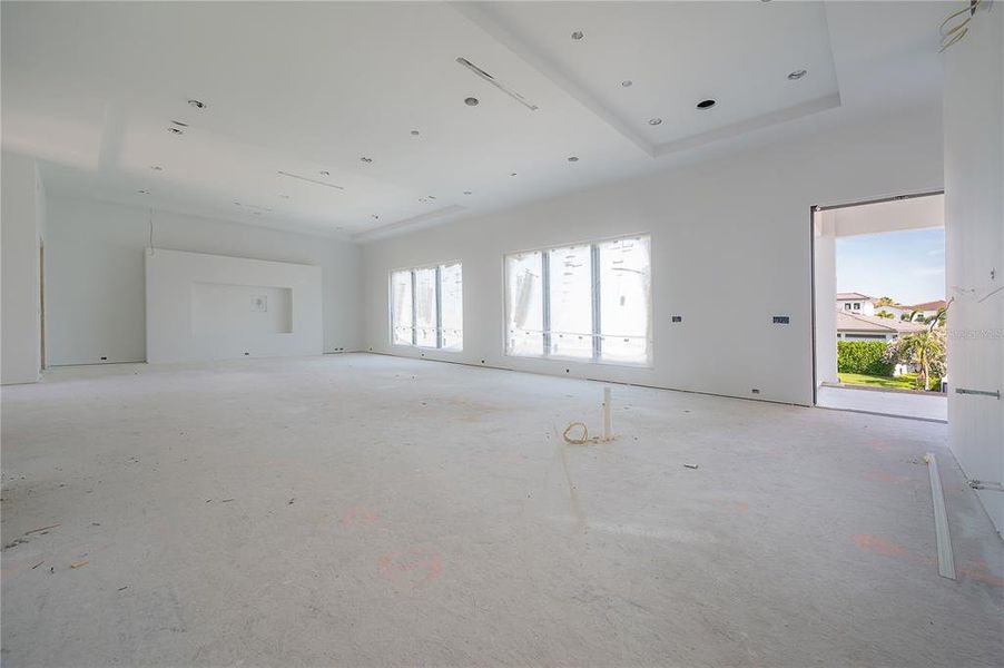 In-progress construction of a new home in , Tampa, FL (Image 33). In-progress construction of a new home in , Tampa, FL (Image 33).
