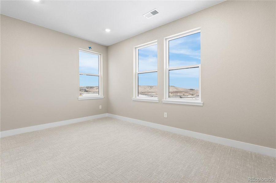 Spacious, unfurnished interior of a new home in Autograph at Lyric, Lone Tree (Image 49).
