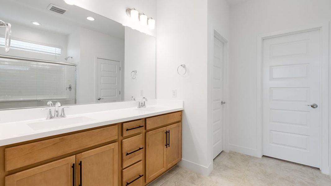 Furnished interior view inside a new home in Combs Ranch, San Tan Valley (Image 9).