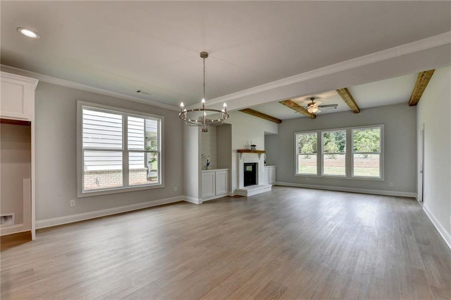Spacious, unfurnished interior of a new home in , Suwanee (Image 41).