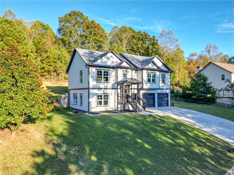 Exterior details and patio area of a home in , Talmo (Image 17). Exterior details and patio area of a home in , Talmo (Image 17).