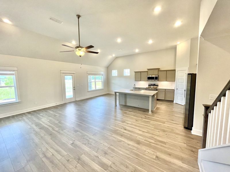 Furnished interior view inside a new home in Brewer Point, Murfreesboro (Image 6).