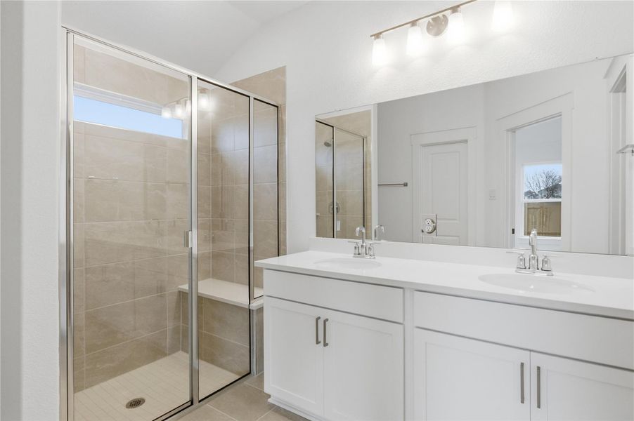 Furnished interior view inside a new home in Infinity Square, Kyle (Image 7).