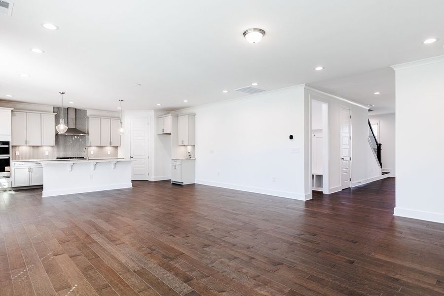 Spacious, unfurnished interior of a new home in High Grove Oaks, Fuquay Varina (Image 17). Spacious, unfurnished interior of a new home in High Grove Oaks, Fuquay Varina (Image 17).