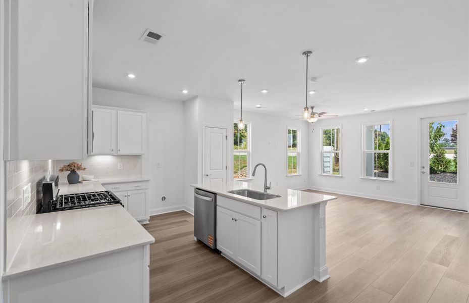 Furnished interior view inside a new home in Alston Park, Greenville (Image 12).