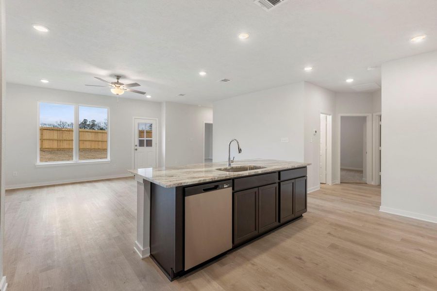 Furnished interior view inside a new home in , Huntsville (Image 5).