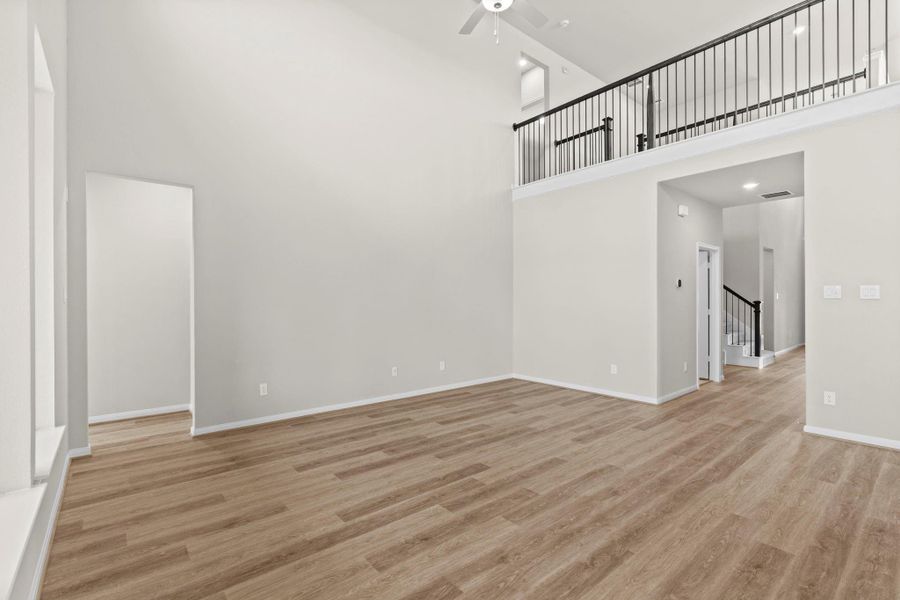Spacious, unfurnished interior of a new home in Bridgeland, Cypress (Image 22).
