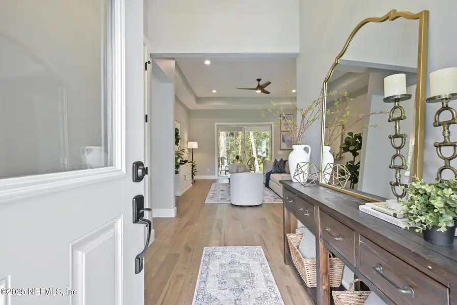 Furnished interior view inside a new home in , Jacksonville (Image 7).