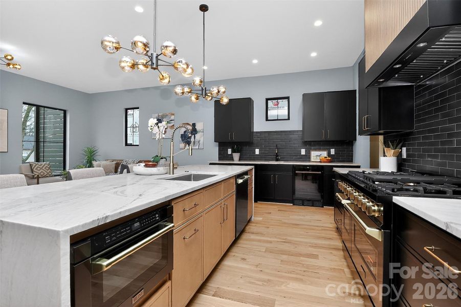Furnished interior view inside a new home in , Charlotte (Image 6).