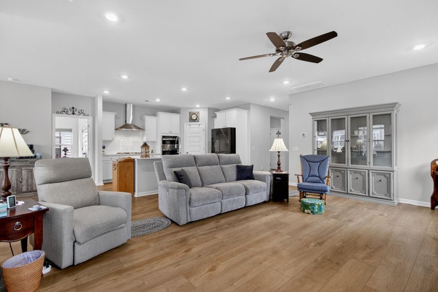 Furnished interior view inside a new home in Horizons at Summers Corner | 55+, Summerville (Image 10).