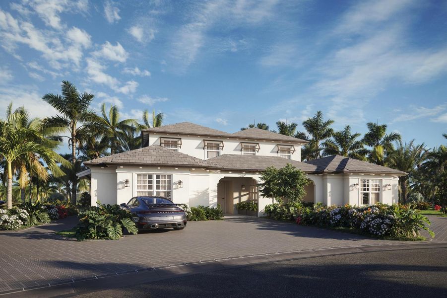 Exterior Front Rendering Exterior Front Rendering