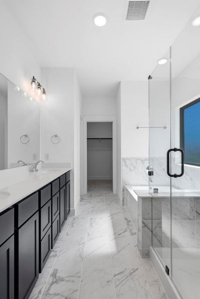 Furnished interior view inside a new home in Trinity Grove, Spring (Image 8). Furnished interior view inside a new home in Trinity Grove, Spring (Image 8).