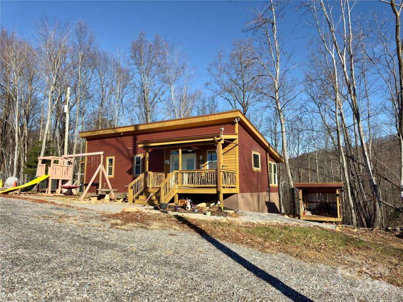 In-progress construction of a new home in , Taylorsville, NC (Image 13).