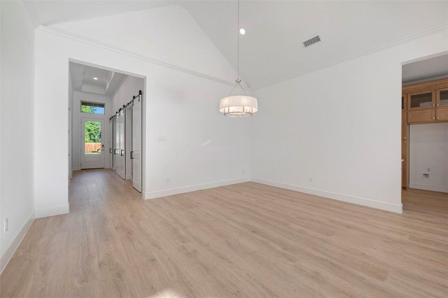 Spacious, unfurnished interior of a new home in Sterling Greene, Arlington (Image 30). Spacious, unfurnished interior of a new home in Sterling Greene, Arlington (Image 30).