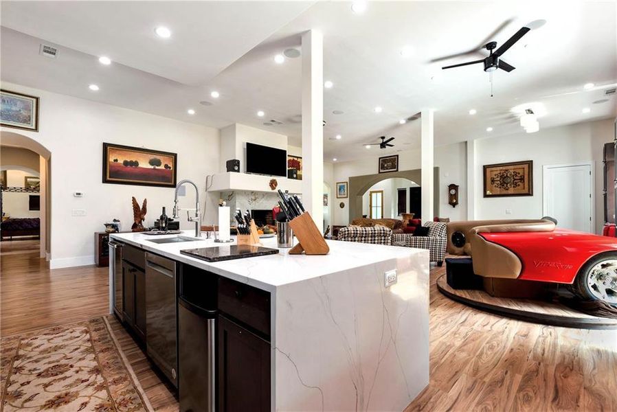 Furnished interior view inside a new home in , Auburn (Image 11).