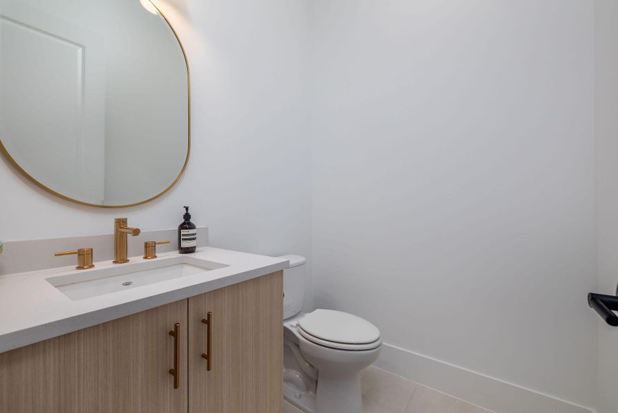 Furnished interior view inside a new home in , Port St. Lucie (Image 45).