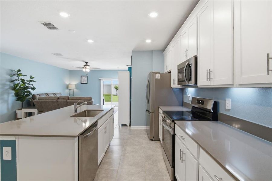 Furnished interior view inside a new home in Wellness Ridge, Clermont (Image 11).