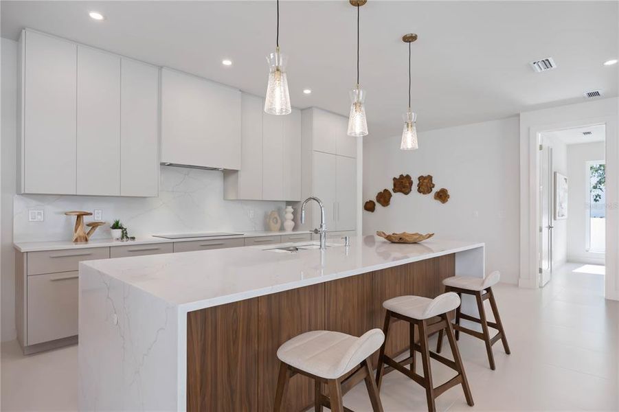 Furnished interior view inside a new home in , Sarasota (Image 67).