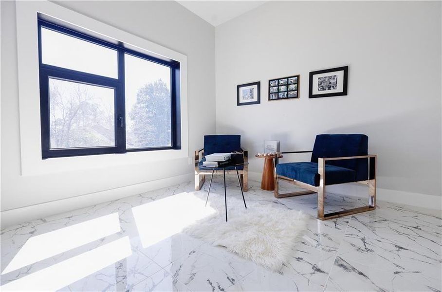 Furnished interior view inside a new home in , Marietta (Image 35).