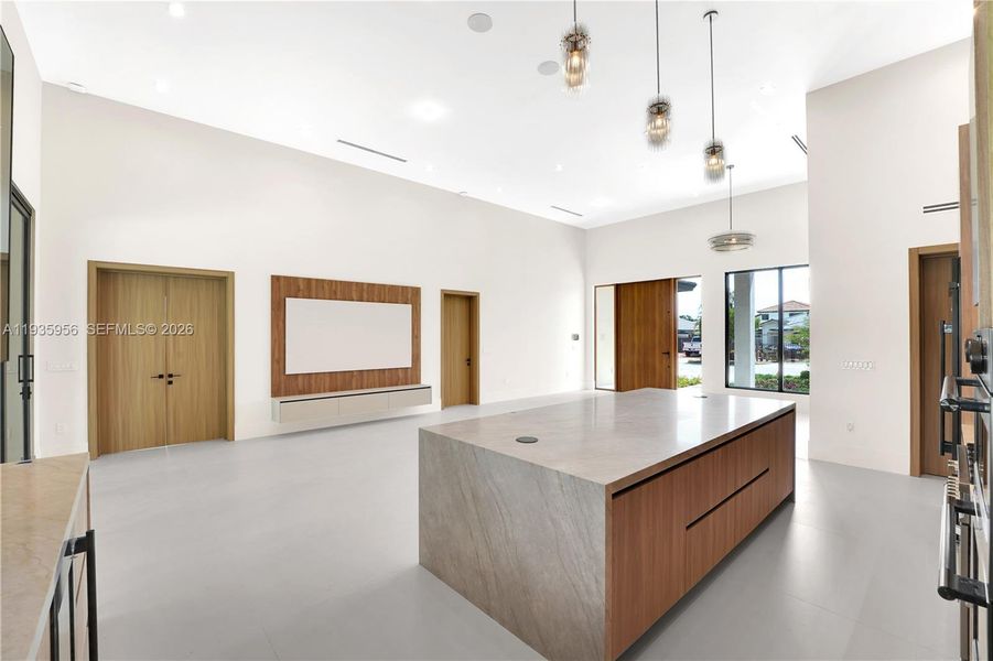 Furnished interior view inside a new home in , Miami (Image 20).