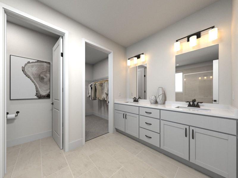 Furnished interior view inside a new home in Benders Cove - Reserve Series, Mount Juliet (Image 7).