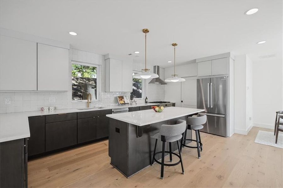 Furnished interior view inside a new home in , Atlanta (Image 35).