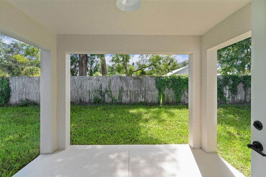 Exterior details and patio area of a home in , Wildwood (Image 25).