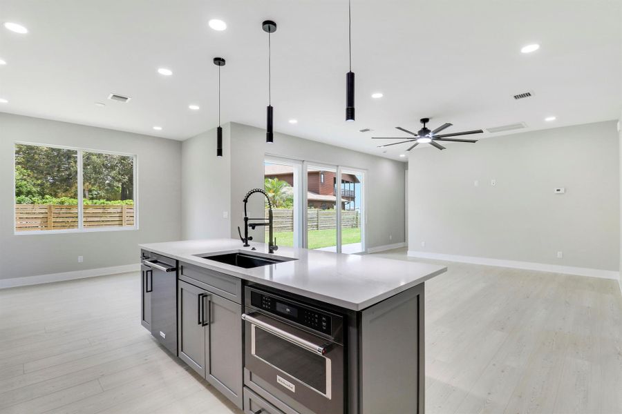 Furnished interior view inside a new home in , Jensen Beach (Image 10).
