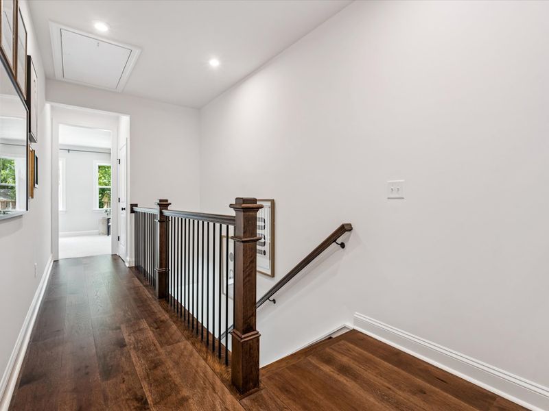 Representative unfurnished interior of a home built from the Price by Tri Pointe Homes in Old Town Village, Waxhaw (Image 23).