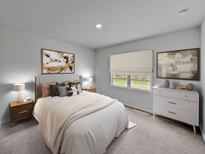 Furnished interior view inside a new home in Grand Arbor, Blythewood (Image 7).