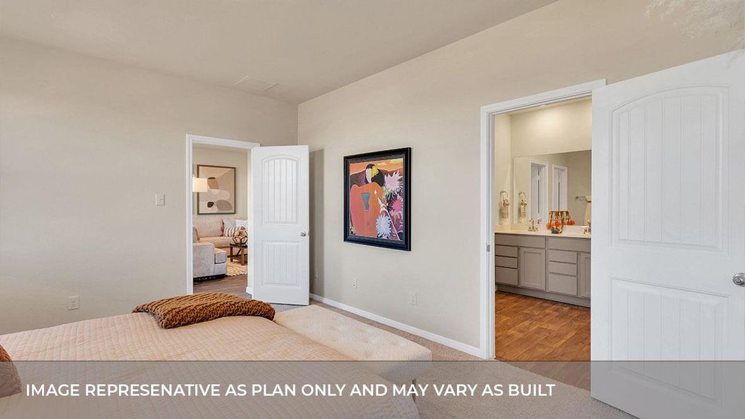 Furnished interior view inside a new home in Talavera, Kyle (Image 13).
