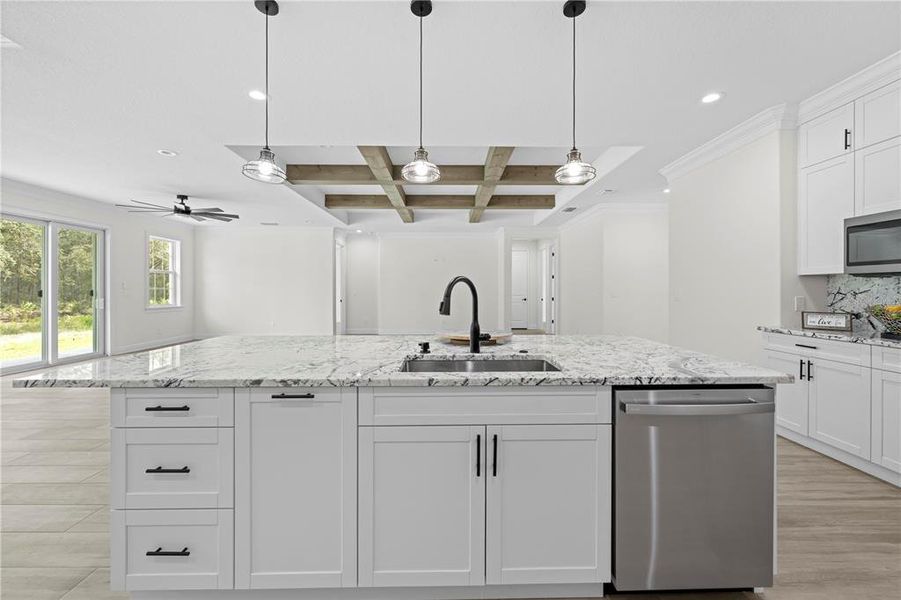 Furnished interior view inside a new home in , Weeki Wachee (Image 17).