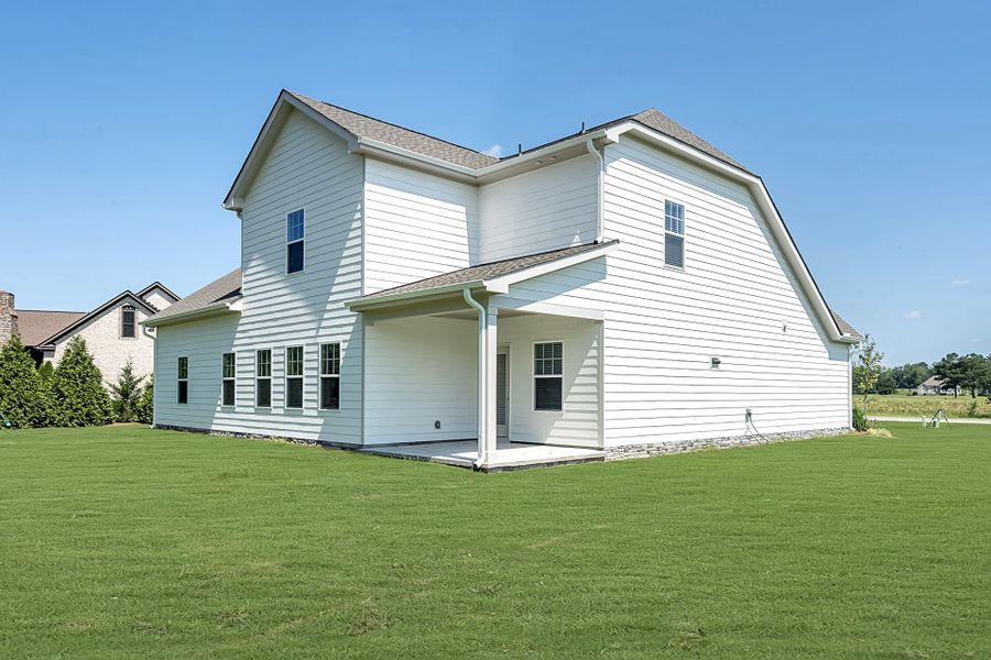 The Kingswood - Covered Rear Porch