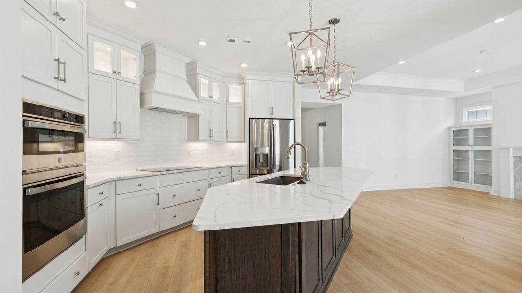 Furnished interior view inside a new home in The Courtyards at Stewarts Creek, Smyrna (Image 10).